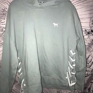 pink sweater/sweatshirt